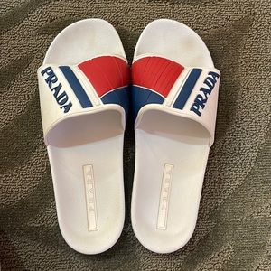 Mens Prada rubber shoes - size 10